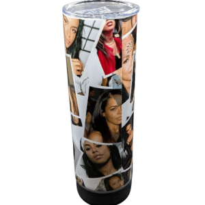 Aaliyah photo collage Bluetooth Speaker Tumbler