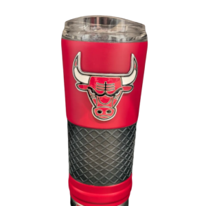Chicago Bulls 24oz. Powder Coated Draft Travel Mug