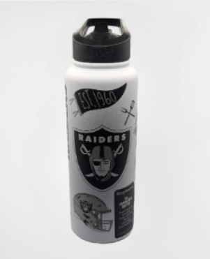 Raiders 34oz Thirst Quencher Sports bottle - Image 2